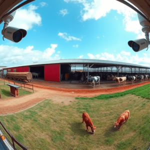 نصب دوربین دامداری