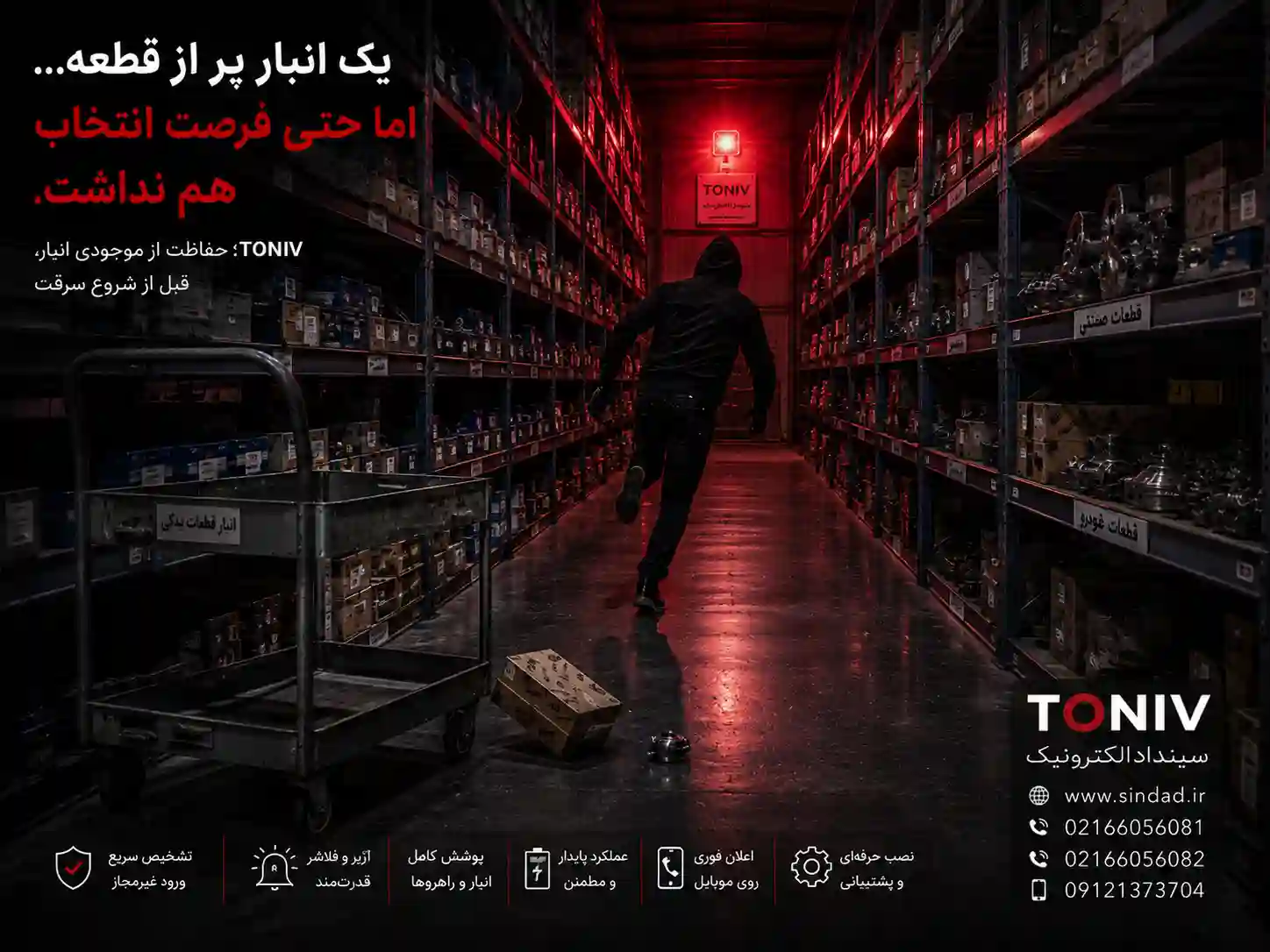خرید پک آماده دزدگیر انبار