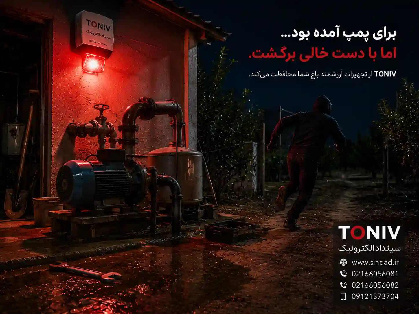 خرید دزدگیر موتور و پمپ آب باغ